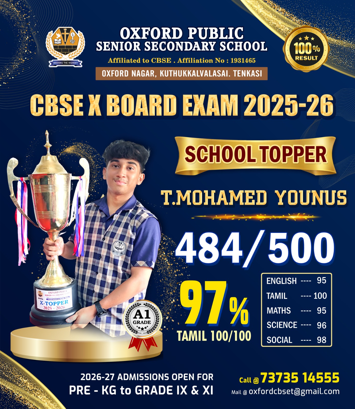 Lower School student rehearsing a play